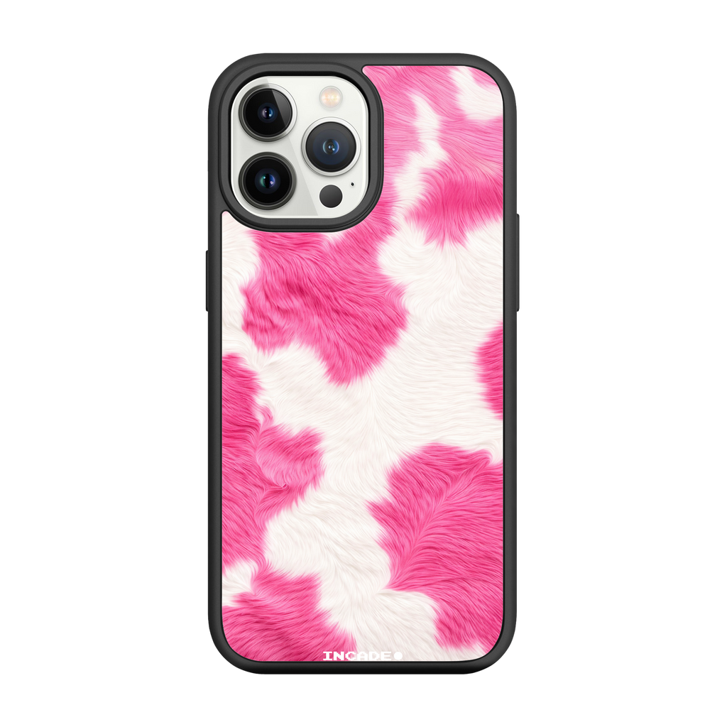 Чохол для iPhone 13 Pro Max з принтом PINK COW