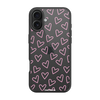 Чохол для iPhone 16 Plus з принтом PINK CRUSH