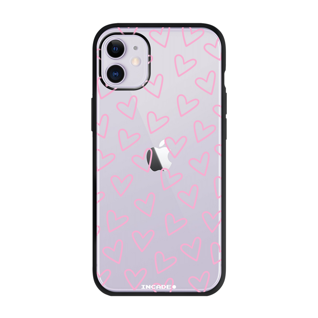 Чохол для iPhone 11 з принтом PINK CRUSH — деталь принту