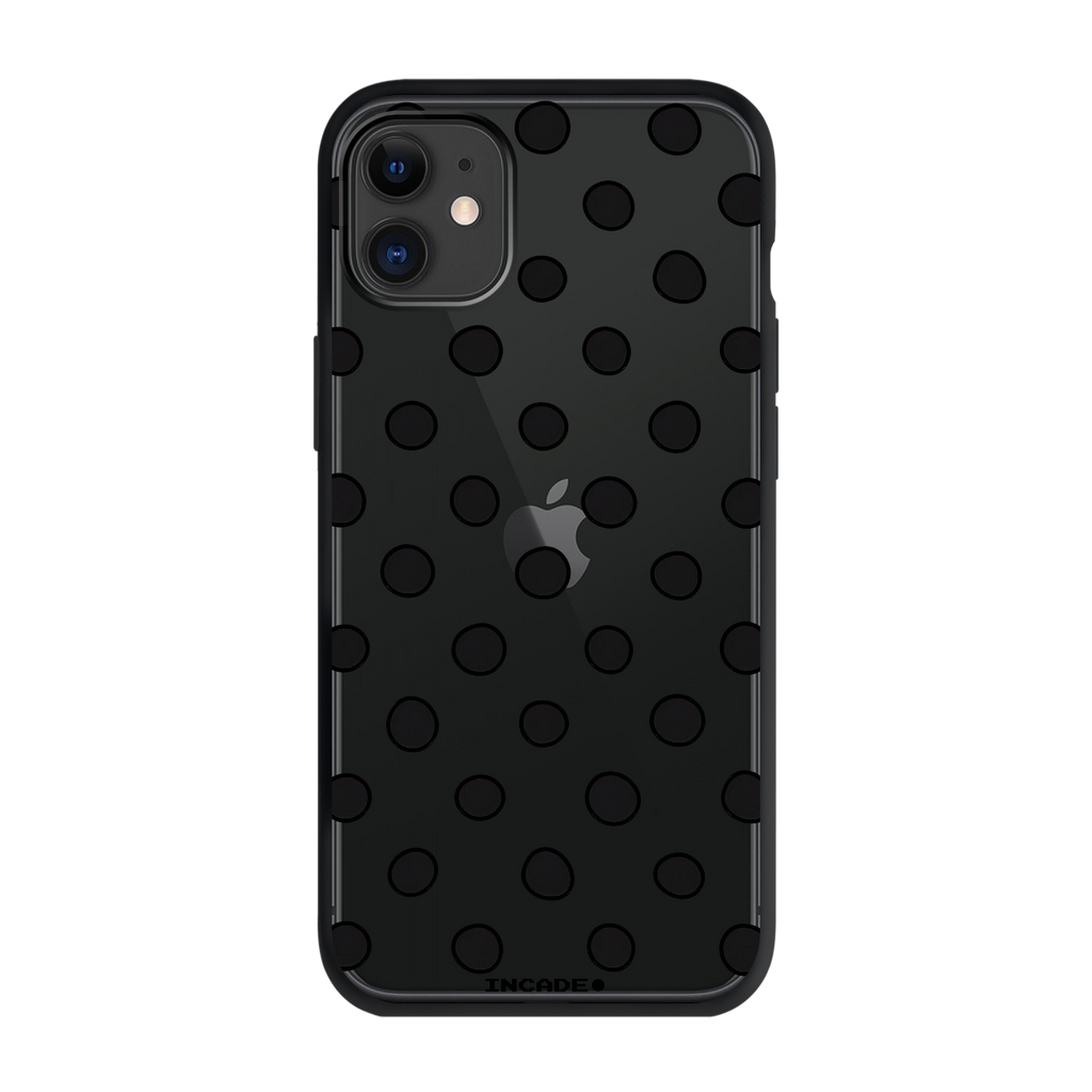 Чохол для iPhone 11 POLKADOT black — INCADE Elite