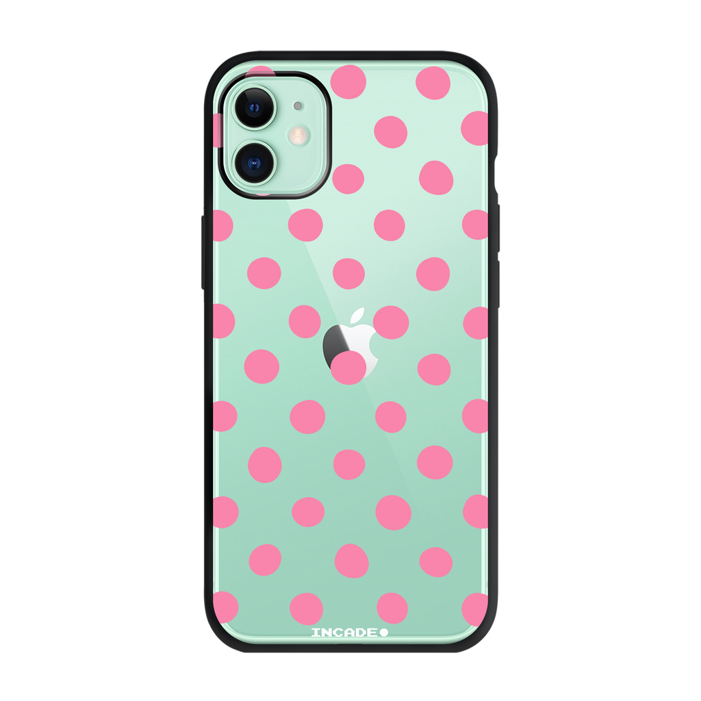 Чохол для iPhone 11 POLKADOT ROSE green — INCADE Elite