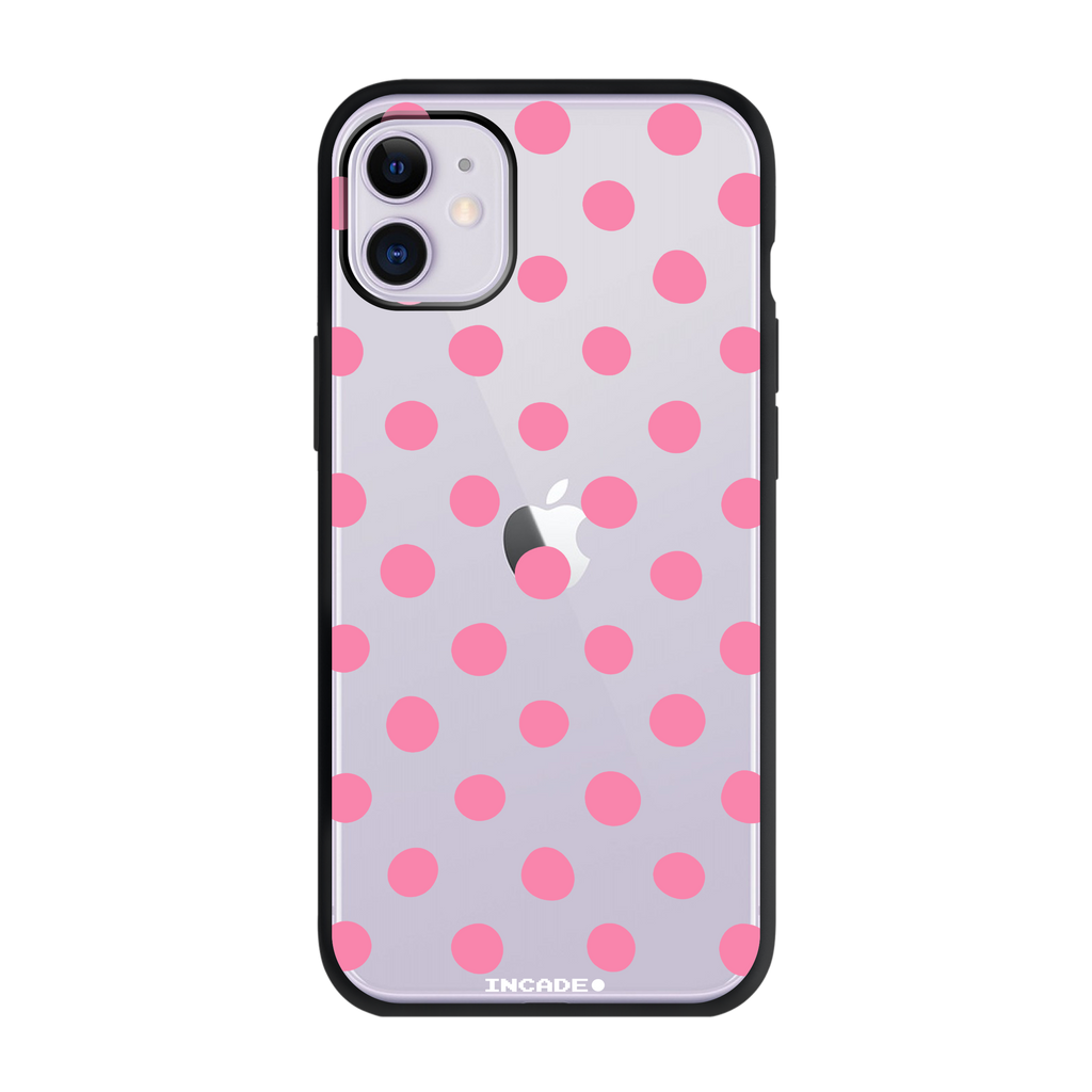 Чохол для iPhone 11 POLKADOT ROSE purple — INCADE Elite