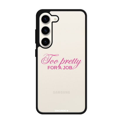 Чохол для Galaxy S23 з принтом + TOO PRETTY