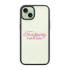 Чохол для iPhone 15 Plus з принтом TOO PRETTY