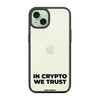 Чохол для iPhone 15 Plus з принтом TRUST