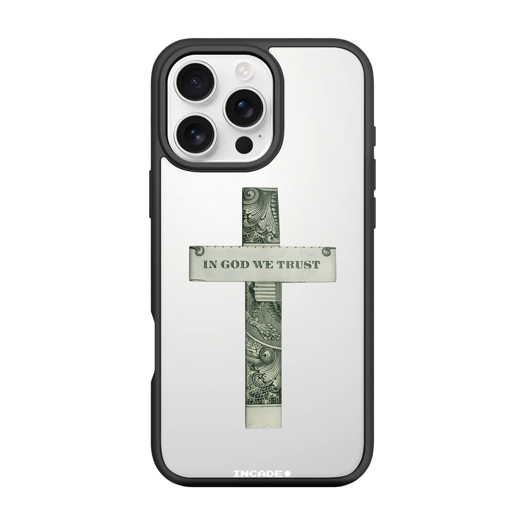 Чохол для iPhone 16 Pro Max з принтом WE TRUST