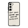 Чохол для Galaxy S23 з принтом + DONT SPEND