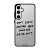 Чохол для Galaxy S24 з принтом + DONT SPEND