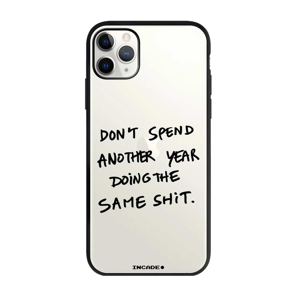 Чохол для iPhone 11 Pro DONT SPEND silver — INCADE Elite