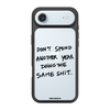 Чохол для iPhone 17 Air з принтом DONT SPEND