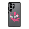 Чохол для Galaxy S23 Ultra з принтом funds pink