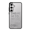 Чохол для Galaxy S24 з принтом + bad girl silver
