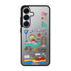 Чохол для Galaxy S25 з принтом + LOS ANGELES