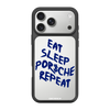 Чохол для iPhone 17 Pro Max з принтом porsche blue