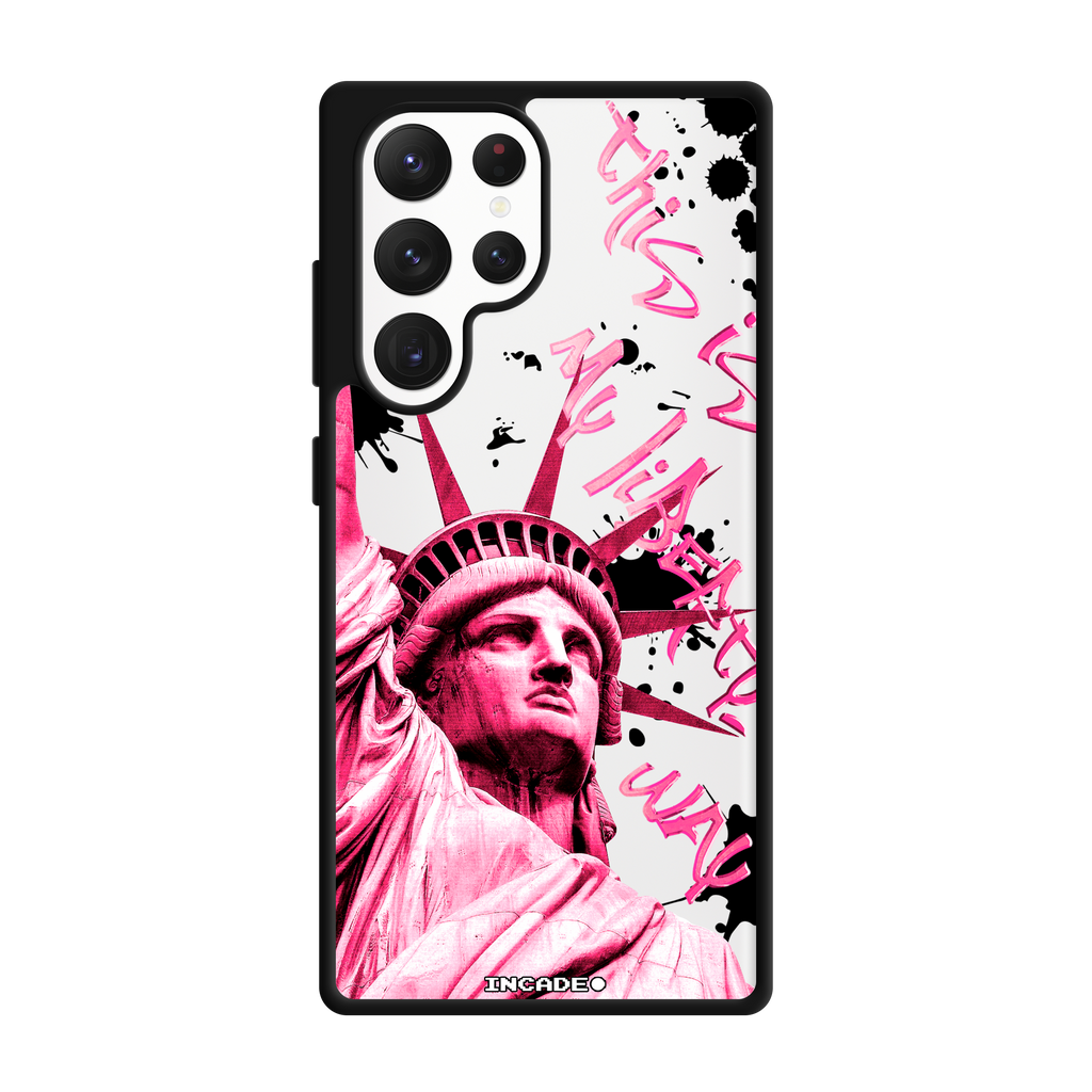Чохол для Galaxy S22 Ultra з принтом STATUE ROSE
