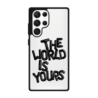 Чохол для Galaxy S22 Ultra з принтом world black