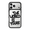 Чохол для iPhone 17 Pro Max з принтом world black