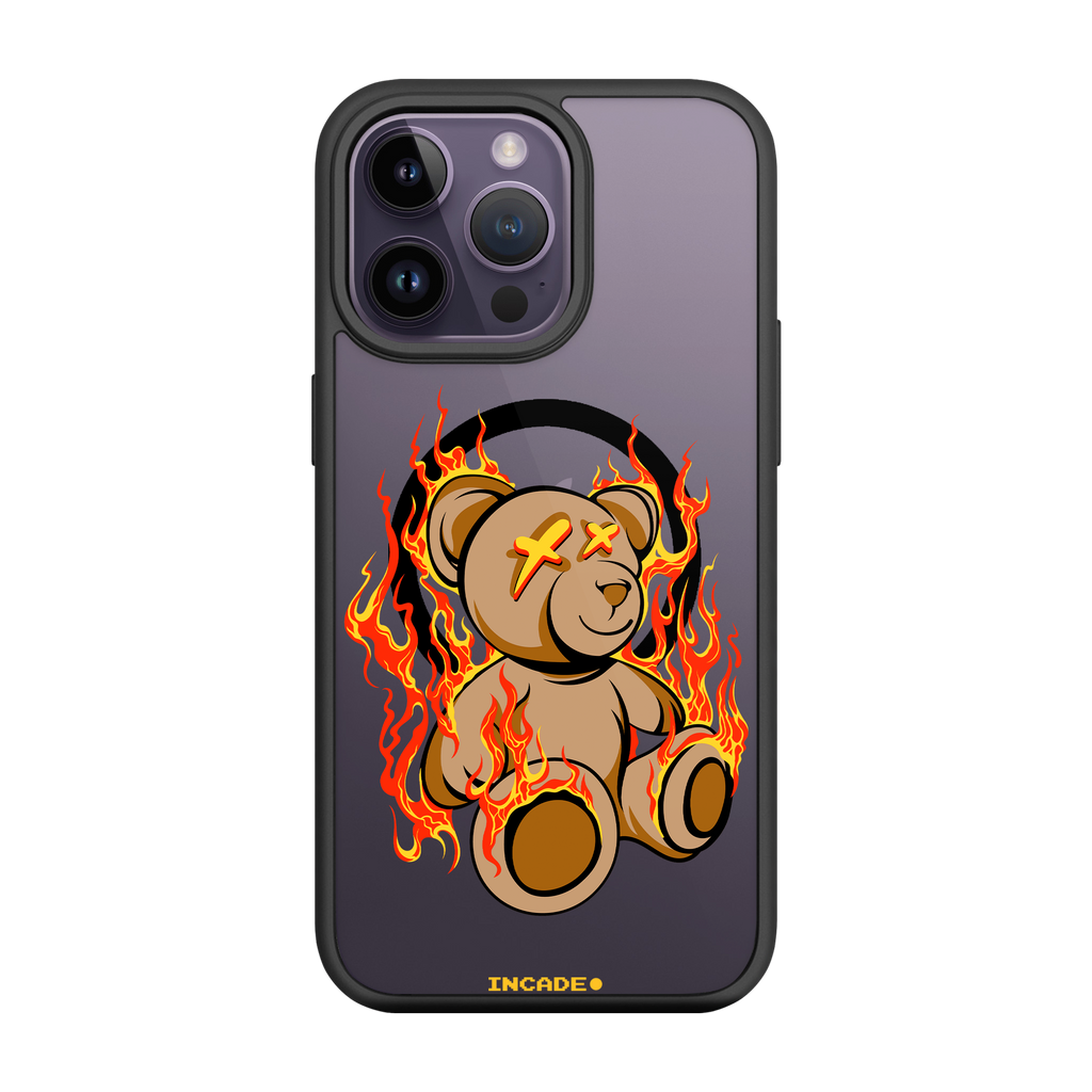 iPhone 14 Pro on fire