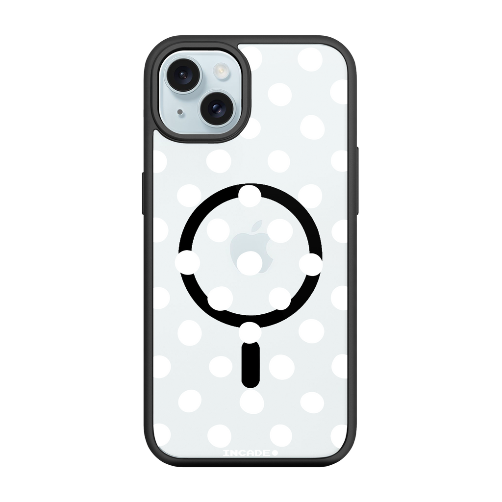 iPhone 15 Plus POLKADOT WHITE