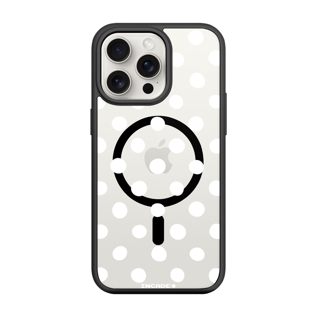 iPhone 15 Pro Max POLKADOT WHITE