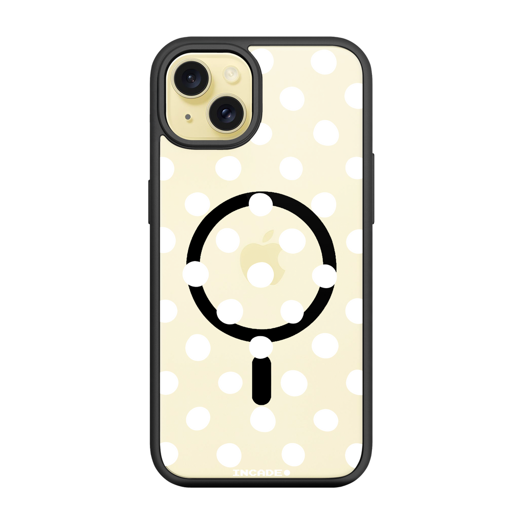 iPhone 15 Plus POLKADOT WHITE