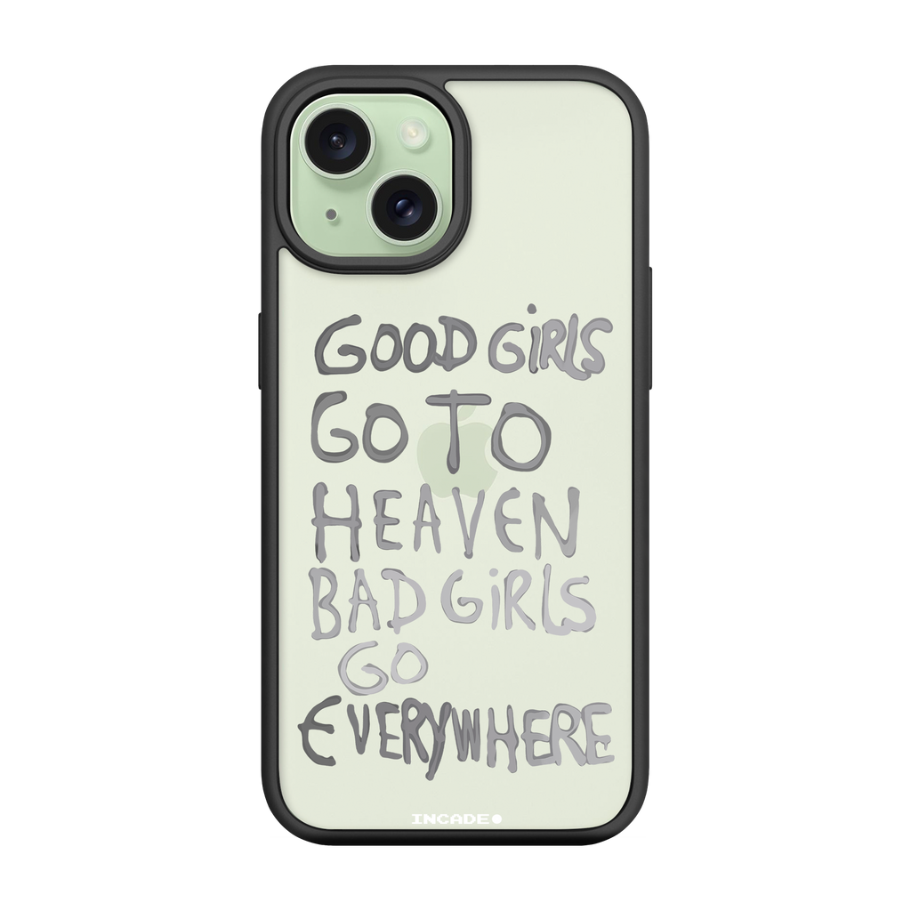 iPhone 15 Plus bad girl silver