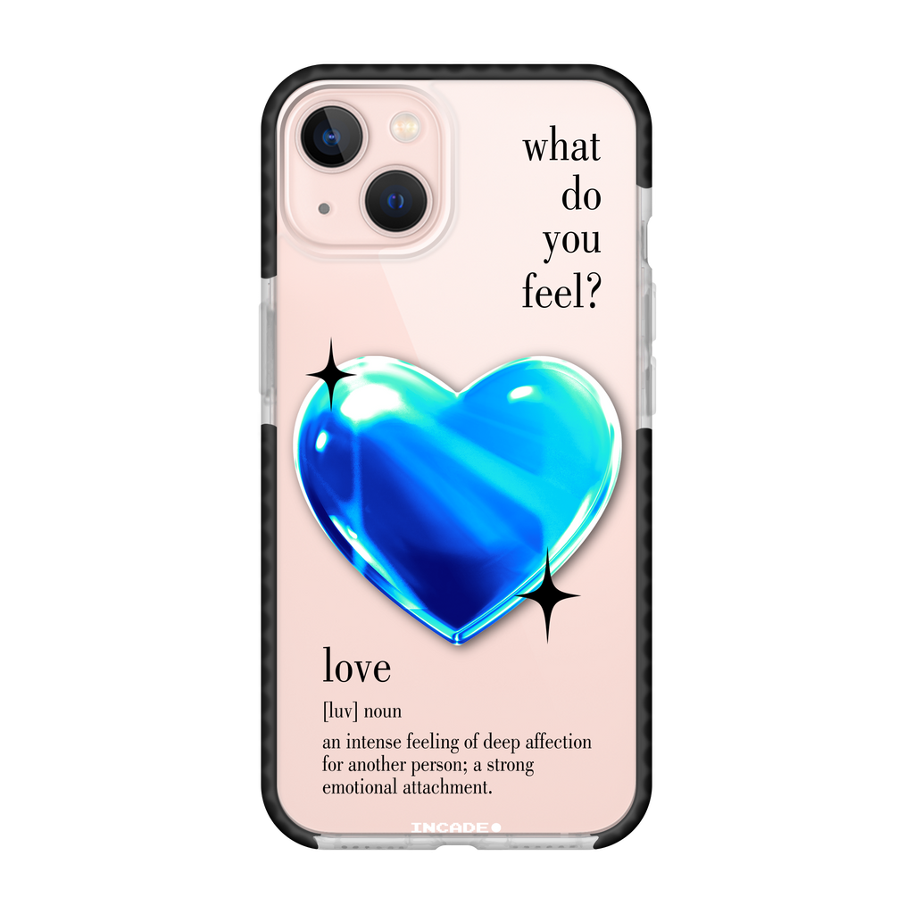iPhone 13 1 heart blue
