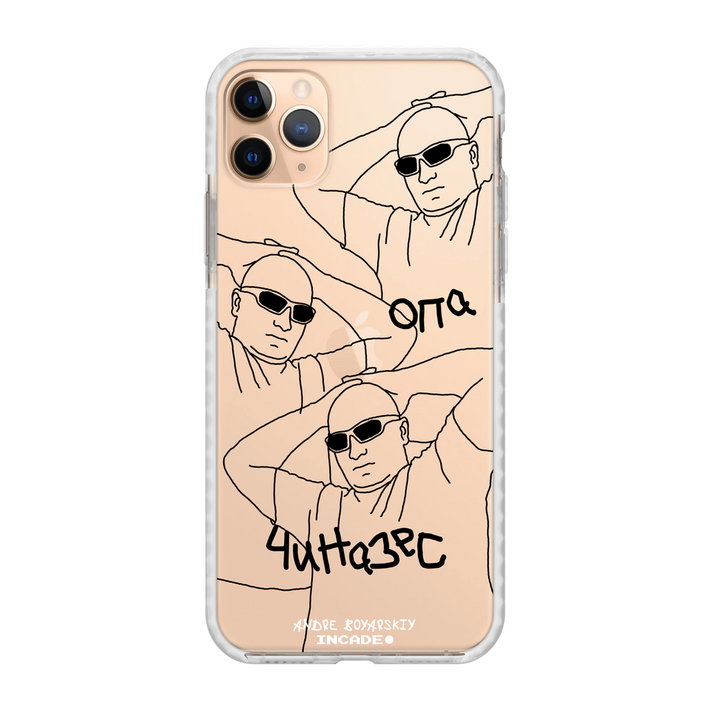 Чохол для iPhone 11 Pro з принтом ANDRE — вид збоку