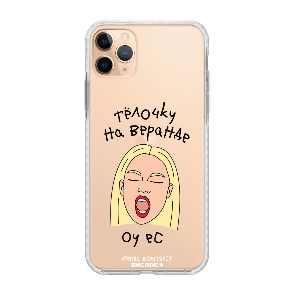 Чохол для iPhone 11 Pro з принтом TELOCHKU — вид збоку