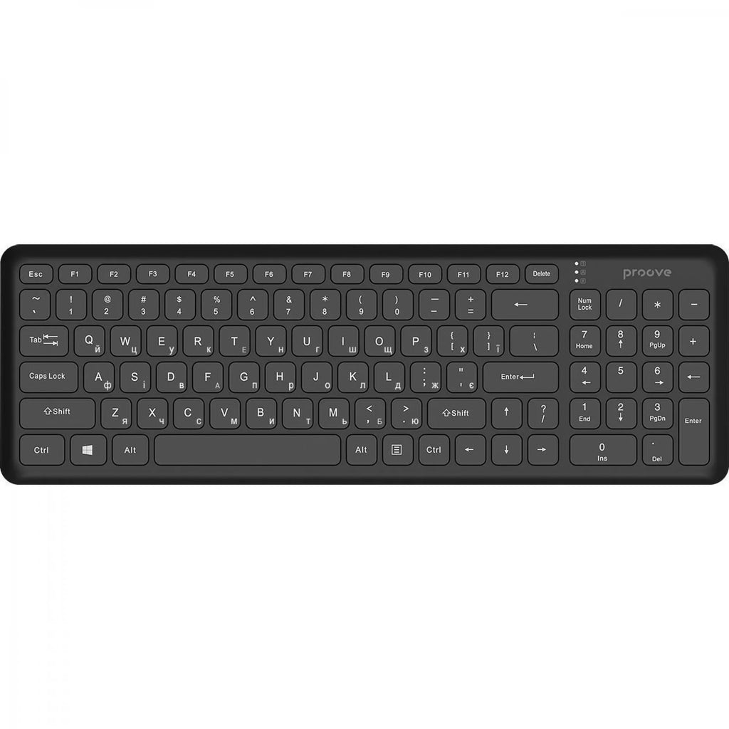 Бездротова клавіатура Proove Classic Code (Ukraine Layout)