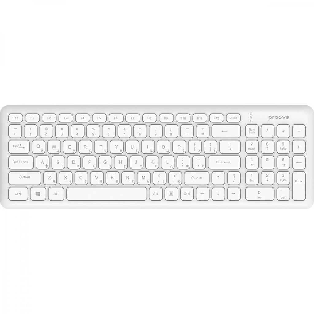 Бездротова клавіатура Proove Classic Code (Ukraine Layout)