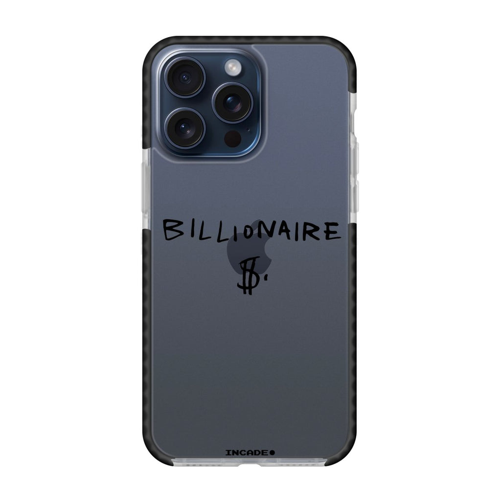 Чохол для iPhone 15 Pro billionaire з преміальних матеріалів, захисні бортики для камери й екрану.