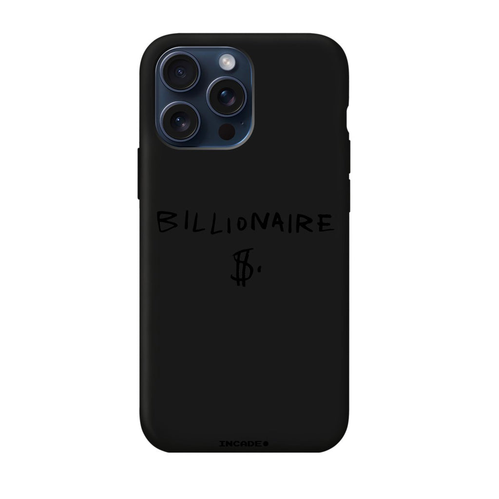 Чохол для iPhone 15 Pro billionaire із преміальних матеріалів, захист камери та екрану.