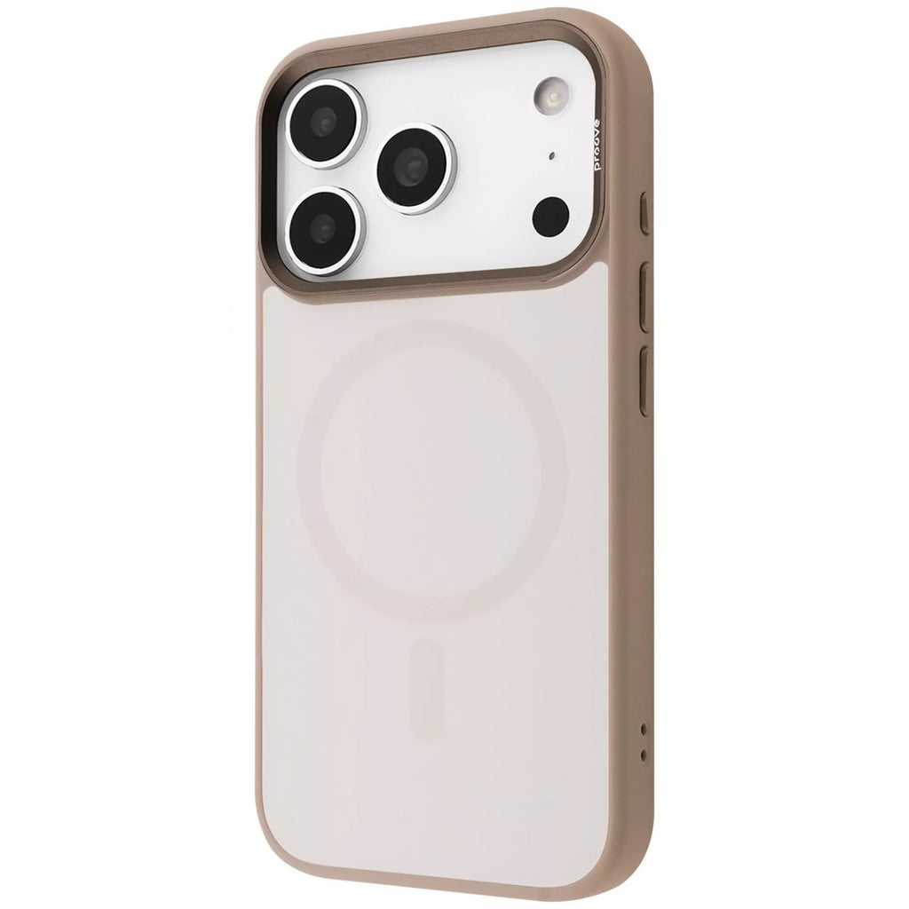 iPhone 17 Pro Чохол Proove Sapphire Case with Magnetic Ring — desert titanium