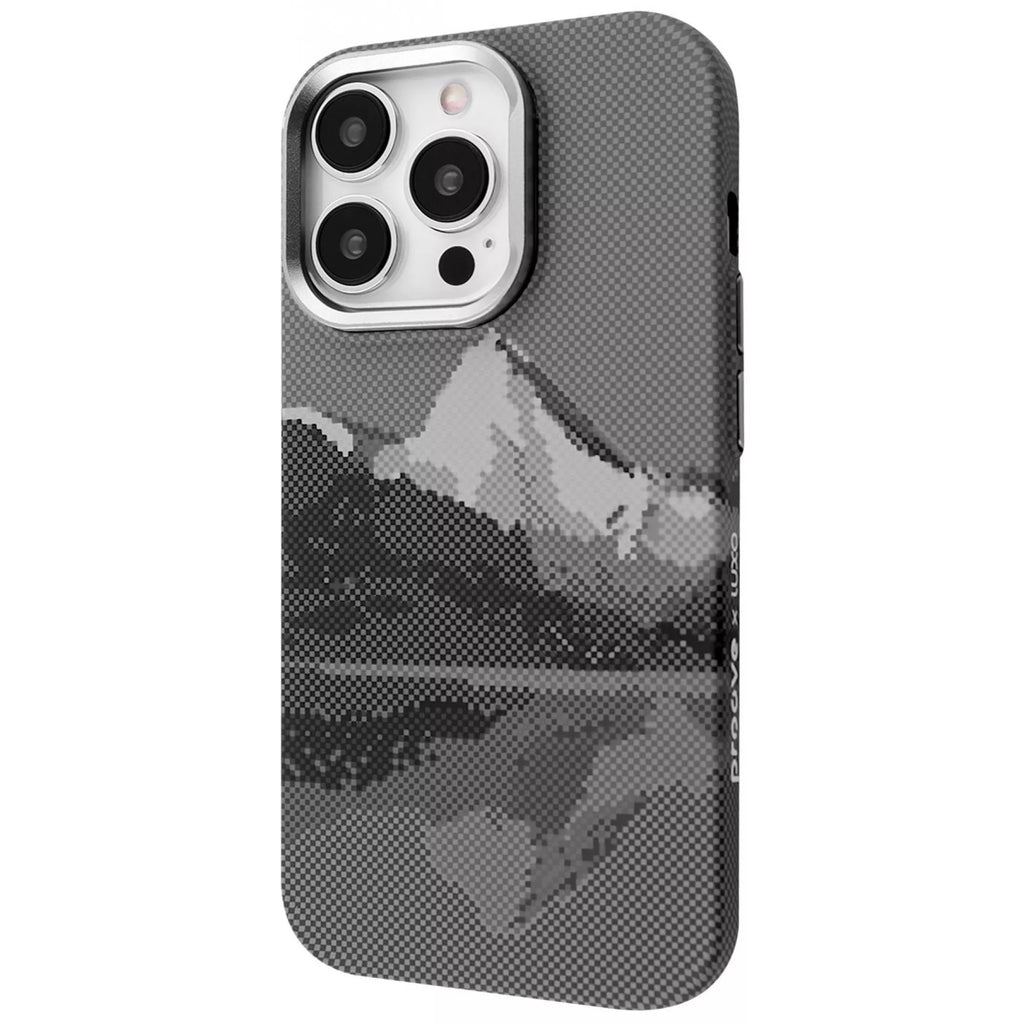 iPhone 14 Pro Чохол Proove Gleam Case with Magnetic Ring — silver peak