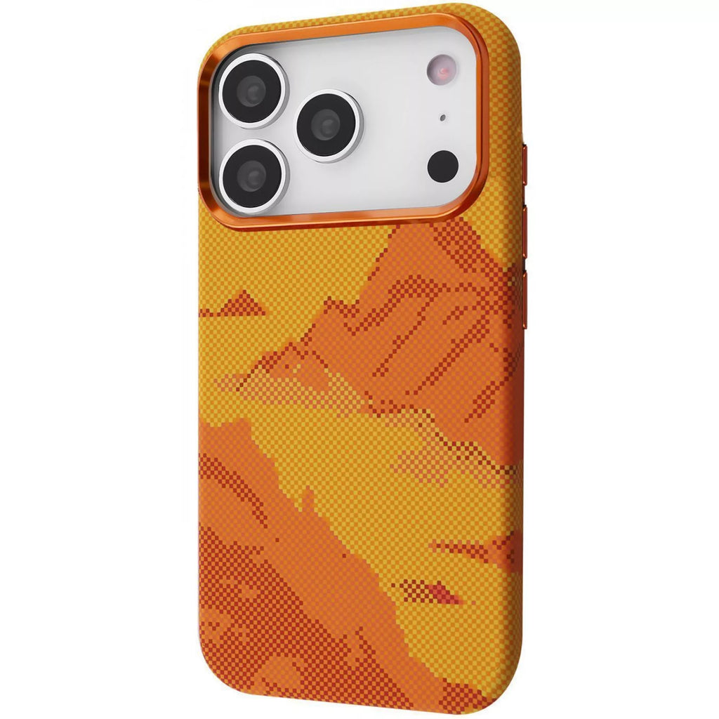 iPhone 17 Pro Чохол Proove Gleam Case with Magnetic Ring — orange mountain