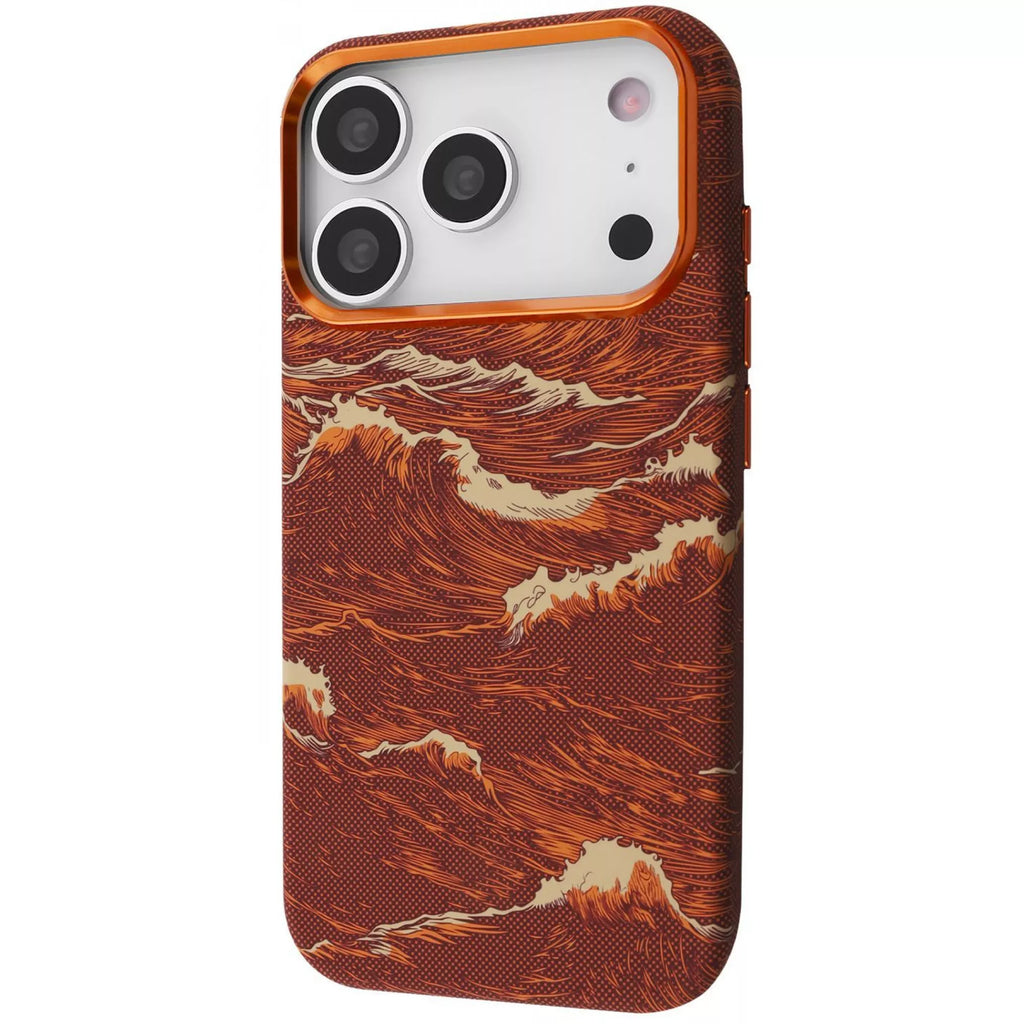 iPhone 17 Pro Чохол Proove Gleam Case with Magnetic Ring — orange ocean