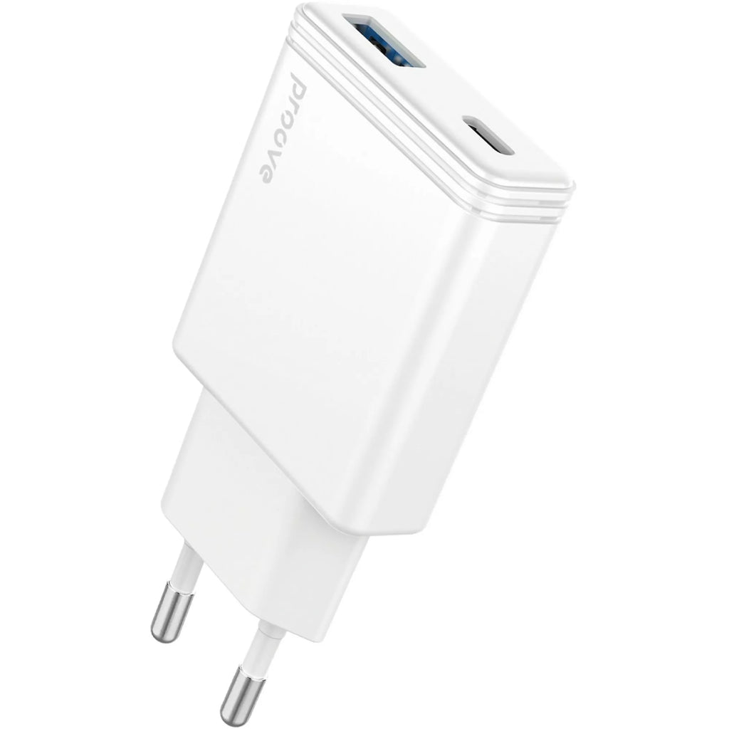 МЗП Proove Slender 45W (Type-C + USB) — white