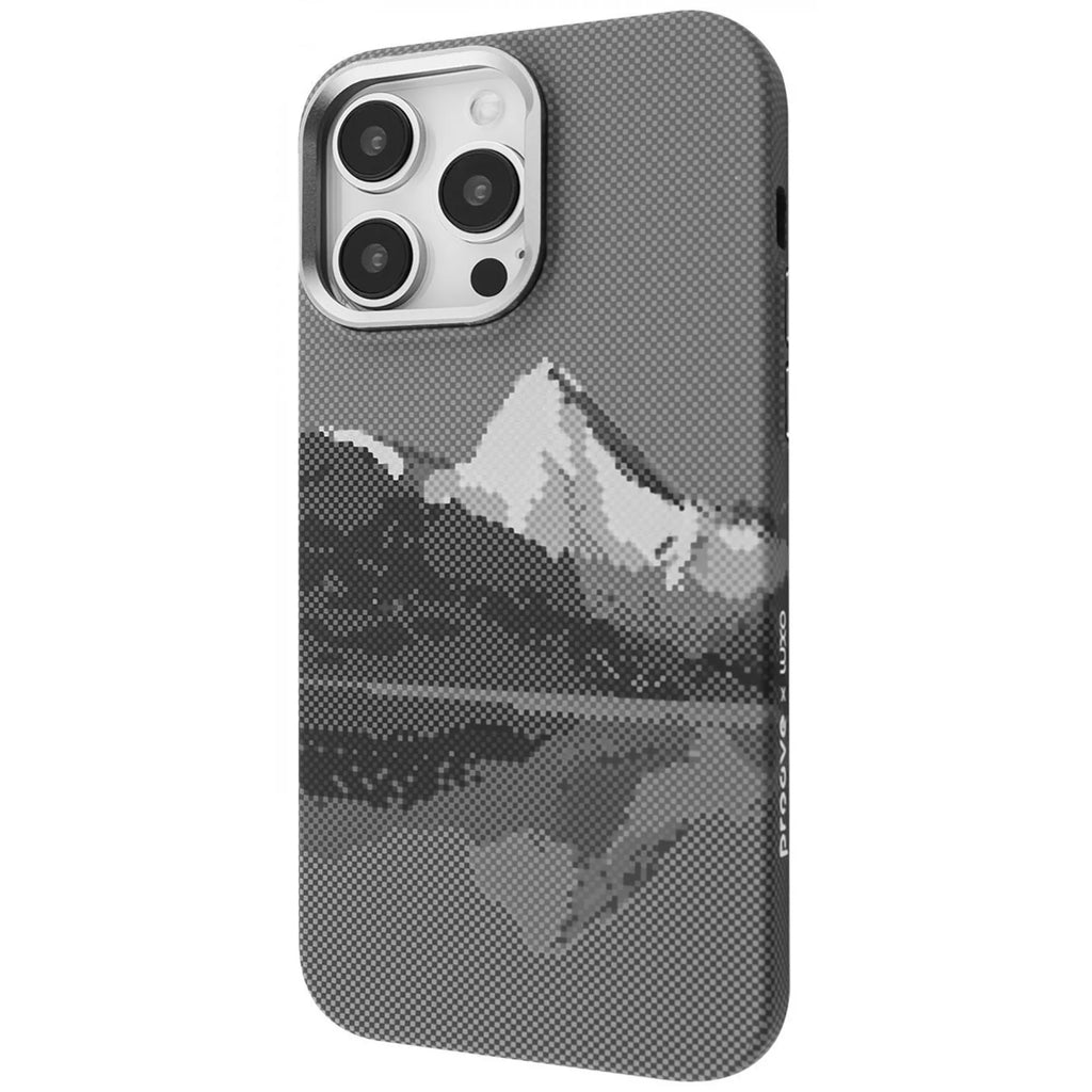 iPhone 16 Pro Max Чохол Proove Gleam Case with Magnetic Ring — silver peak