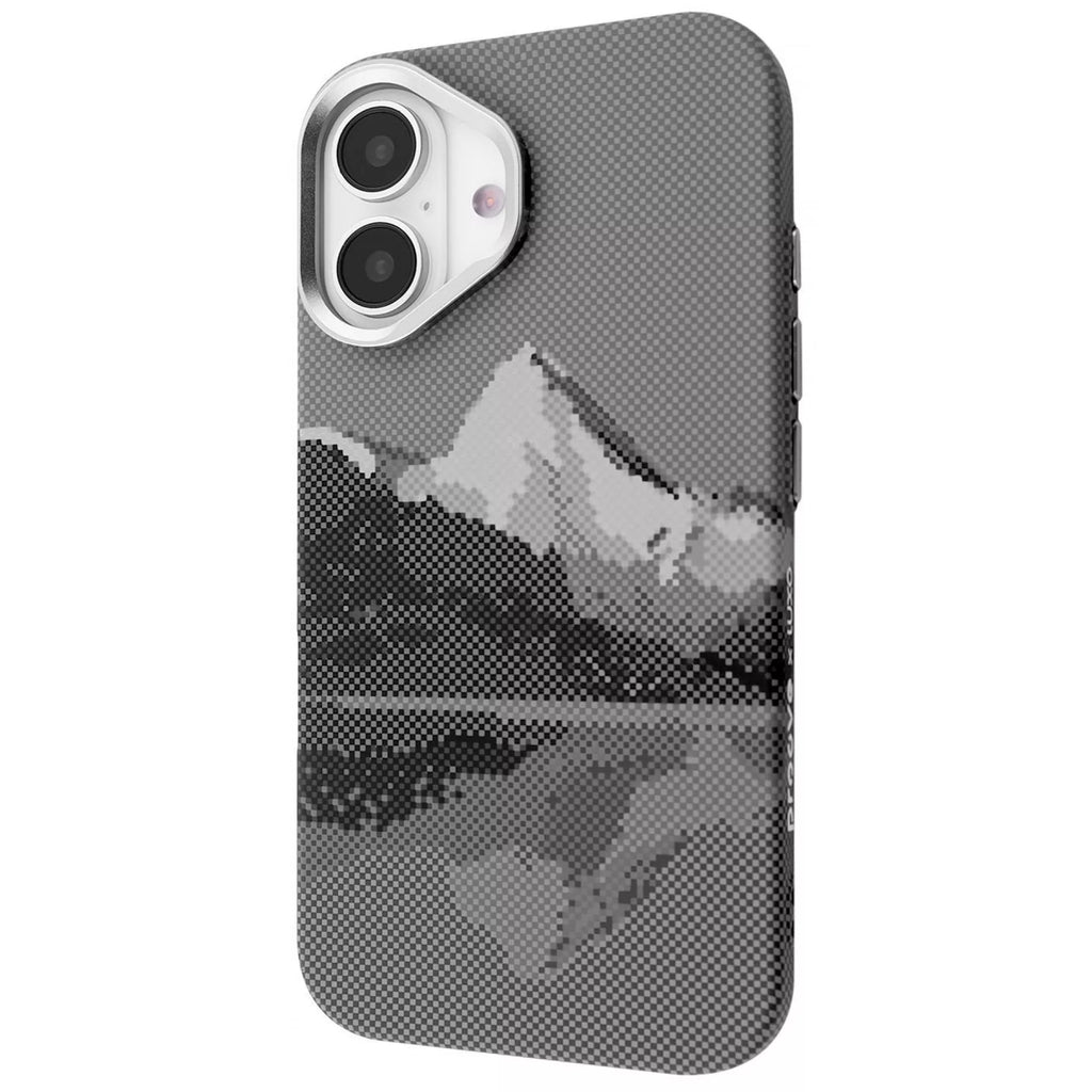 iPhone 17 Чохол Proove Gleam Case with Magnetic Ring — silver peak