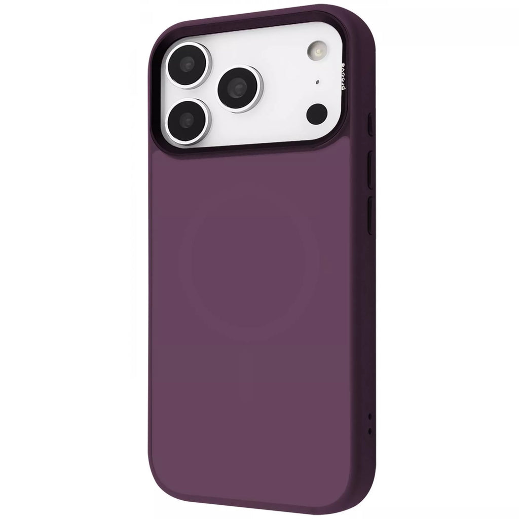 iPhone 17 Pro Max Чохол Proove Sapphire Case with Magnetic Ring — cherry red