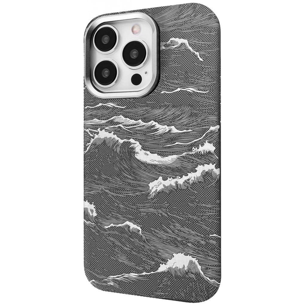 iPhone 15 Pro Чохол Proove Gleam Case with Magnetic Ring — silver ocean