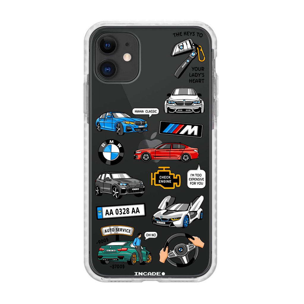 Чохол для iPhone 11 BMW - INCADE