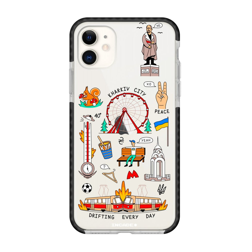 Чохол для iPhone 11 KHARKIV - INCADE