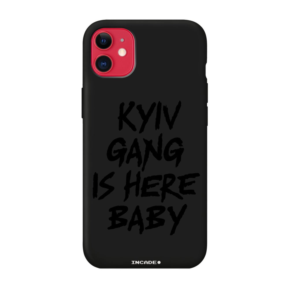 Чохол для iPhone 11 kyiv black - INCADE