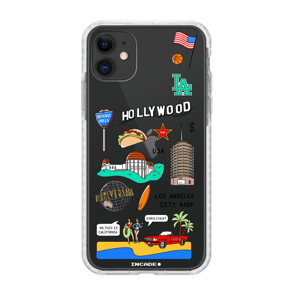 Чохол для iPhone 11 LOS ANGELES - INCADE