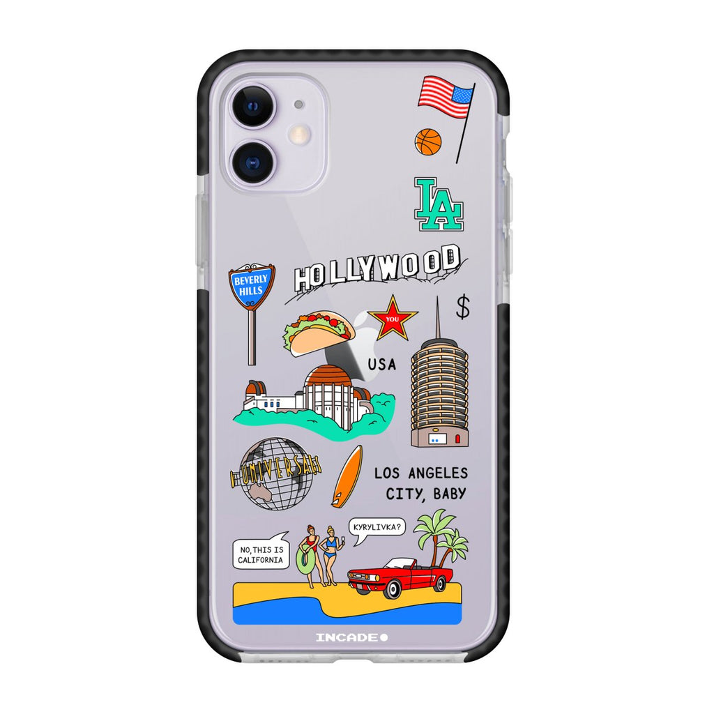 Чохол для iPhone 11 LOS ANGELES - INCADE