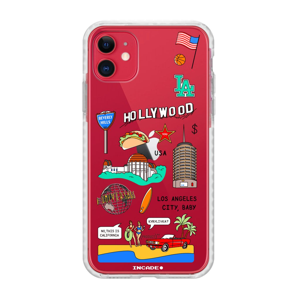 Чохол для iPhone 11 LOS ANGELES - INCADE