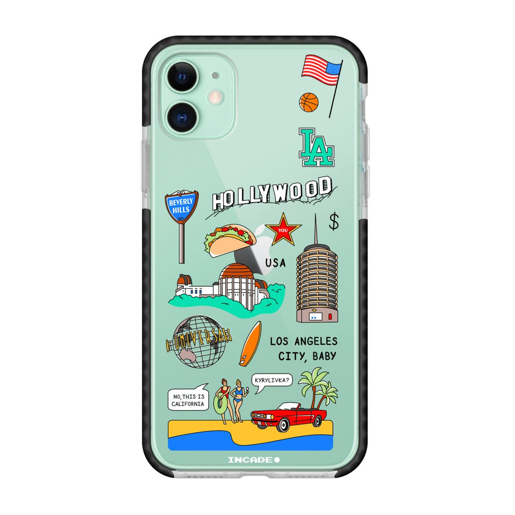 Чохол для iPhone 11 LOS ANGELES - INCADE