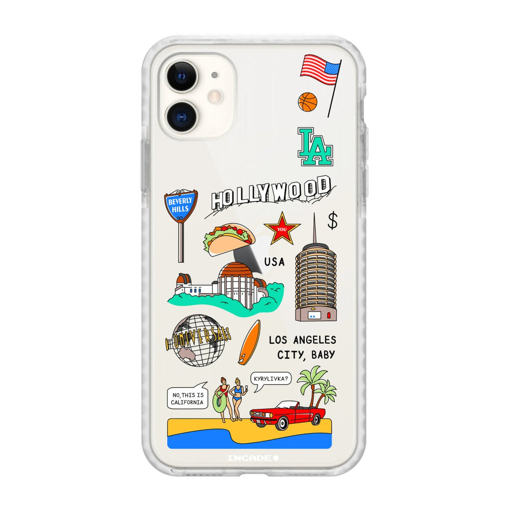 Чохол для iPhone 11 LOS ANGELES - INCADE